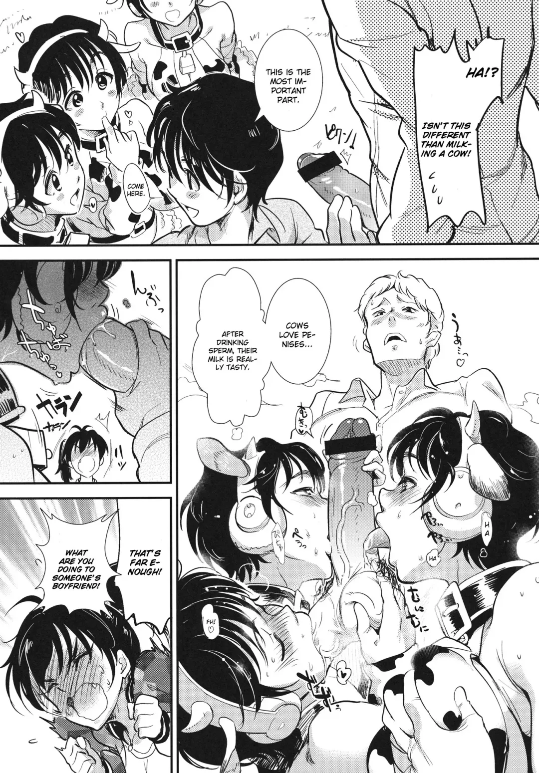 [Andou Shuki] Oikawa Bokujou no Chichi Shibori Taiken Tour Fhentai - Page 8