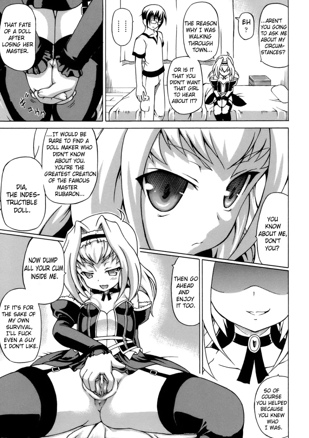 [Shiina Kazuki] Inran Ningyou Hime | Hime the Lewd Doll Fhentai - Page 45