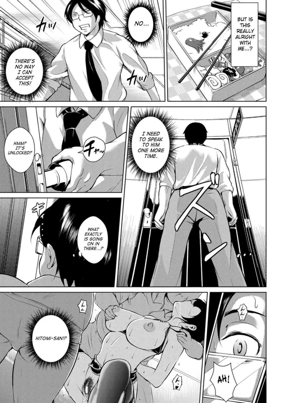 [Bitch Goigostar - Shirai Gouta] Hiruyasumi no Houshi Tsuma | Afternoon Break Service Wife Fhentai - Page 11