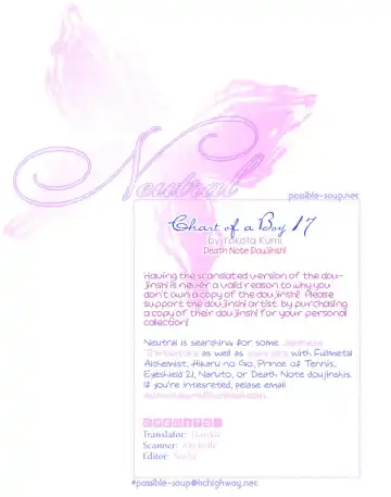 Read chart of a boy 17 neutral - Death Note - Fhentai