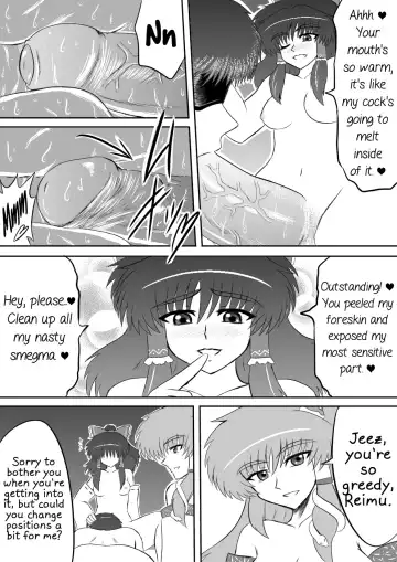 [Shirakawa Tomoaki] Futanari Furyou Miko Senyou Seieki Benjo | Futanari Shrine Maiden Exclusive Cum Dump (decensored) Fhentai - Page 3