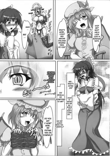 [Kousoku] Sakuya to Reimu no Bondage de ikou!! Fhentai - Page 10