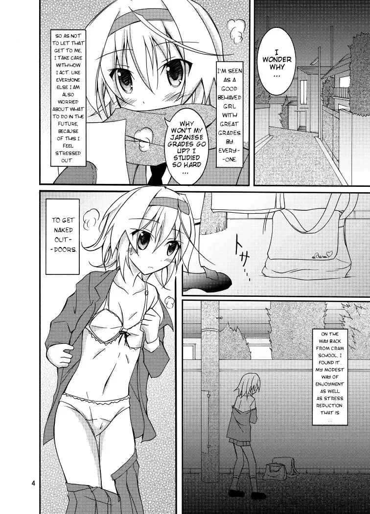 [Matsuno Susumu] Yuutousei Roshutsu | Honor Student's Exhibitionism Fhentai - Page 4