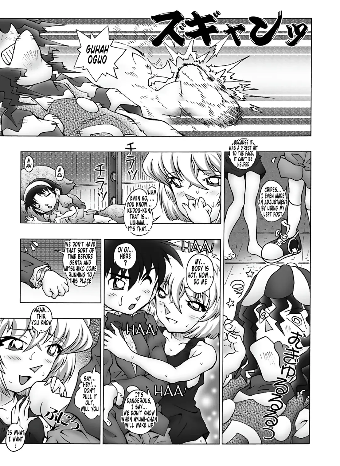 [Asari Shimeji] Bumbling Detective Conan - File 11: The Mystery Of Jack The Ripper's True Identity Fhentai - Page 12
