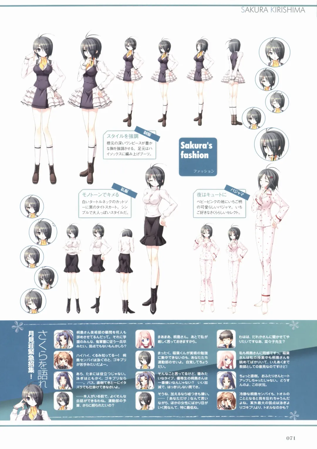 Sakura Sakura Visual Fan Book Fhentai - Page 76