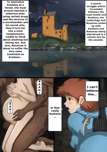 Kaze no Tani no Shiriana Shussan | The anal birth of the Valley of the Wind Fhentai - Page 2