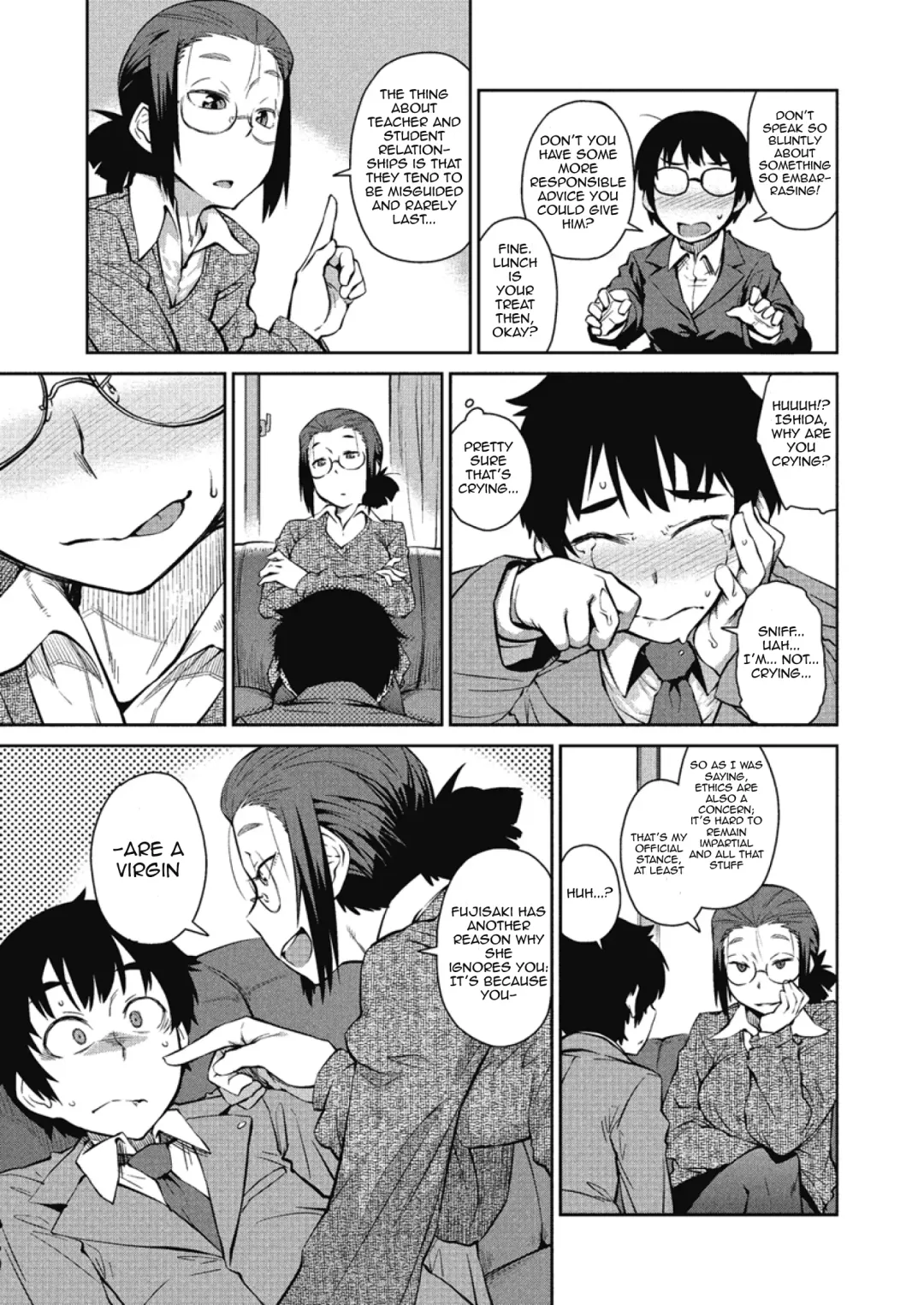 [Shimimaru] Itadaki! Seito Shidou | Receiving! Guidance Counseling Fhentai - Page 3