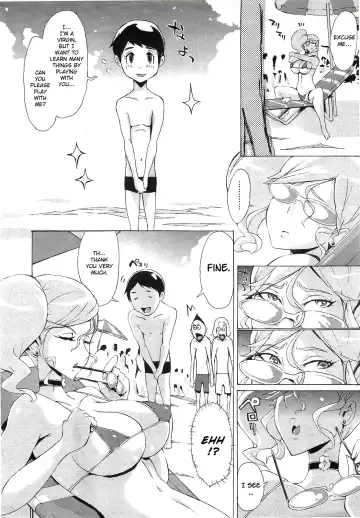 [Yunioshi] Mizugi Onee-san o Meguru Bouken | Adventure with Bikini Onee-san Fhentai - Page 4