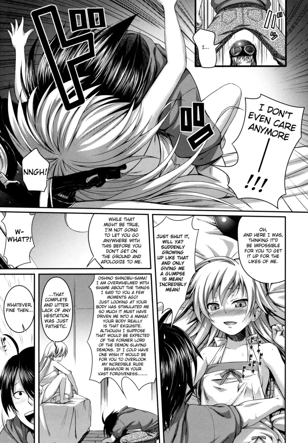 [Shimanto Shisakugata] SAKKN Shinobu no Araragi Koyomi Kansatsu Nikki | SAKKN - Shinobu's Observation Diary of Araragi Koyomi Fhentai - Page 20