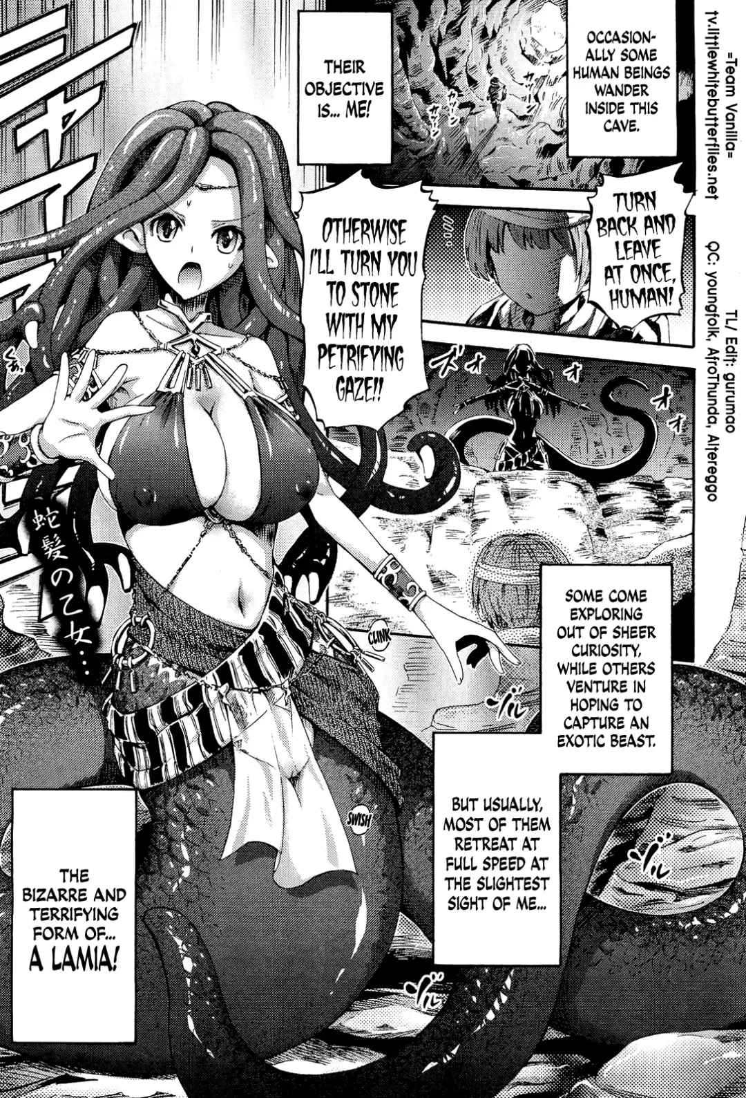 [Horitomo] Itoshi no Lamia | Lamia of Love (decensored) Fhentai - Page 1