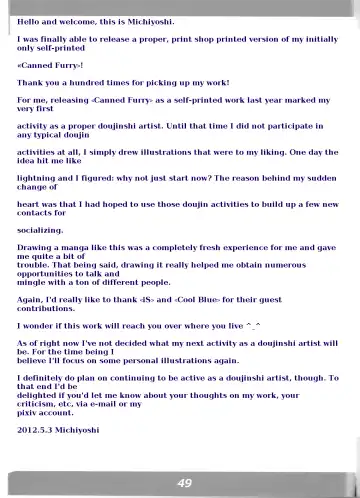 [Michiyoshi] Kemono no Kanzume Kanzenban (decensored) Fhentai - Page 39