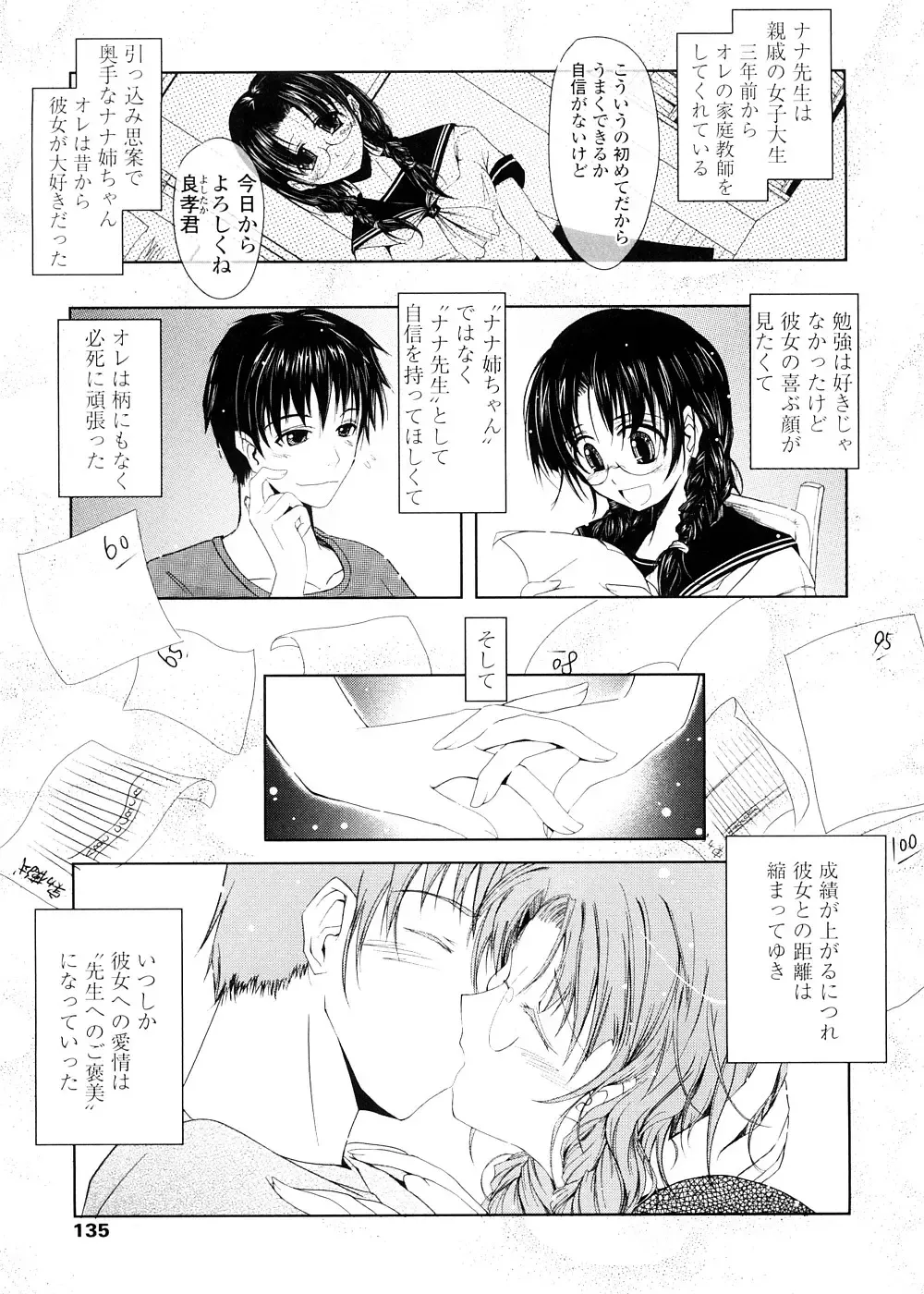 [Tana] Kimi no Hitomi ni Koishiteru -Shokai Genteiban- Fhentai - Page 135