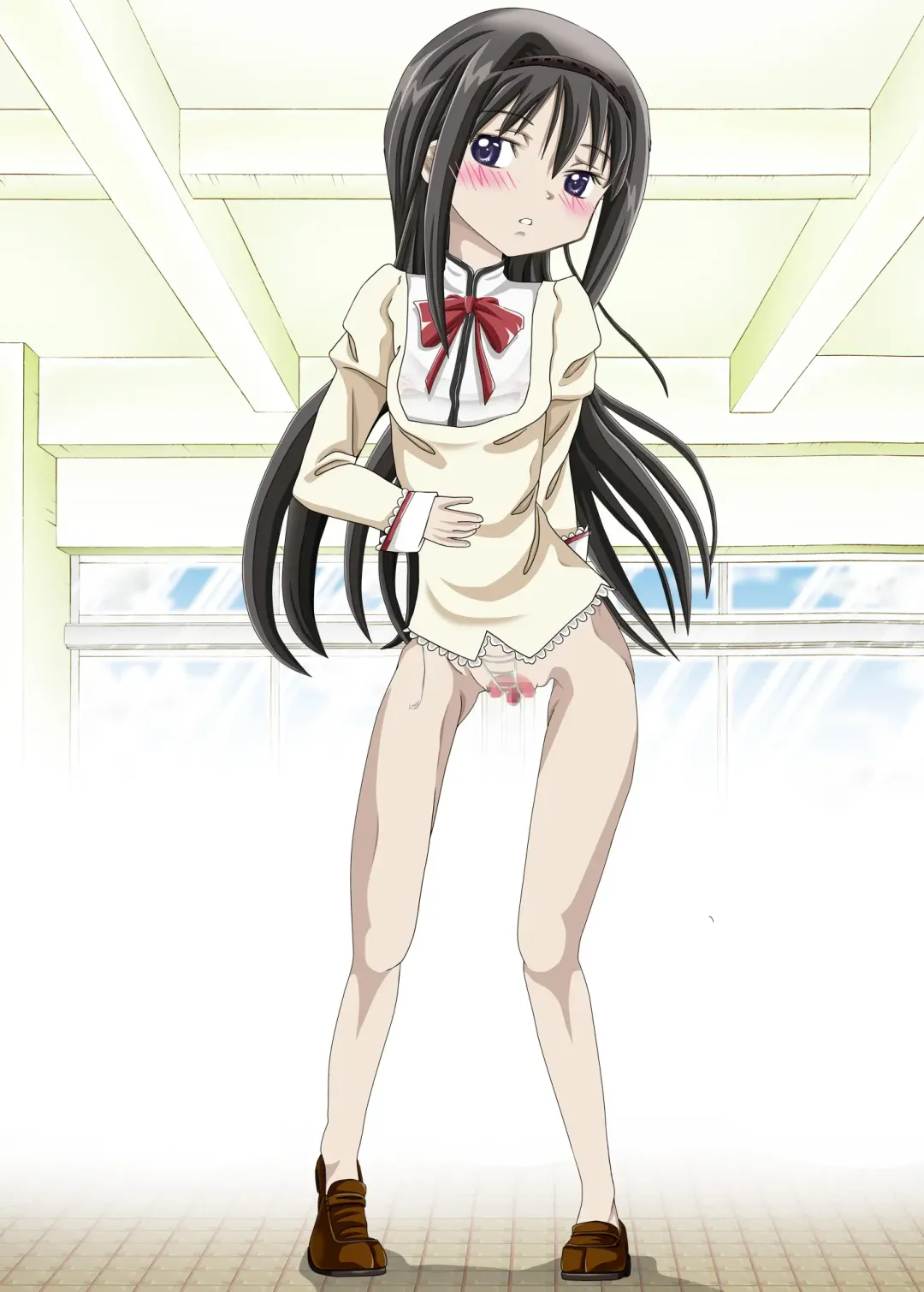 [Kakinomoto Utamaro] Mubou Shoujo Homura Magica Fhentai - Page 24