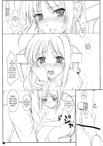 [Komori Kei] Puni Saber-san Nyaa | Squishy Saber-san Nyaa Fhentai - Page 8
