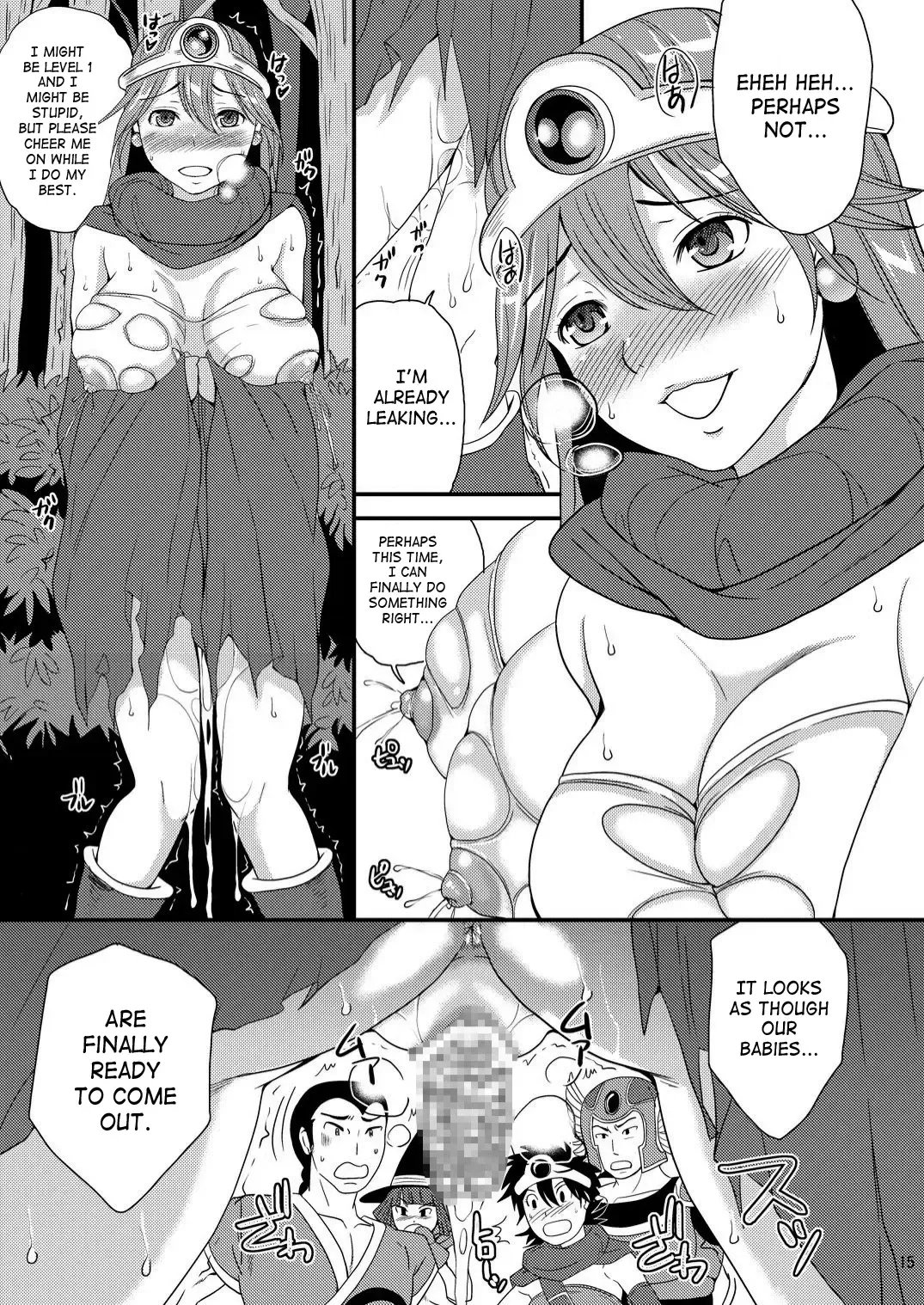 [Miduki Honey - Sugar Milk] Kenja to Senshi ga Sanran Sarechau Hon | Sage And Warrior Spawning Book Fhentai - Page 15