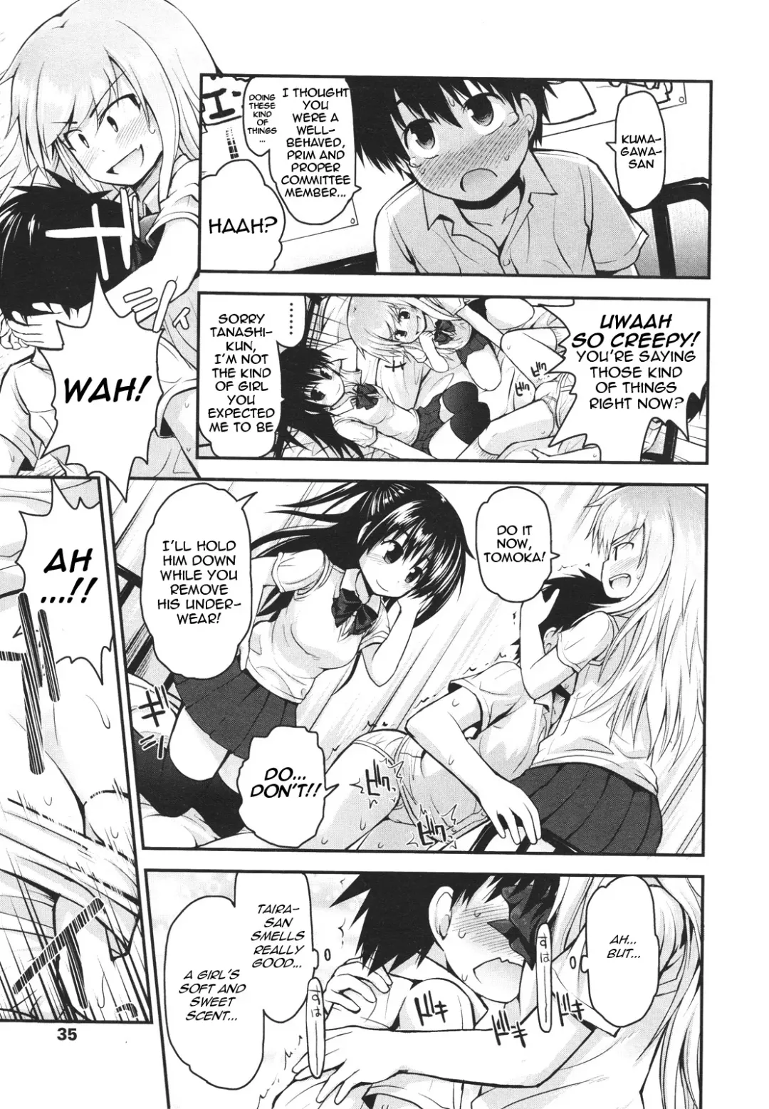 [Fujisaka Lyric] Kumegawa-san to Kodaira-san | Kumagawa-san and Kotaira-san Fhentai - Page 5