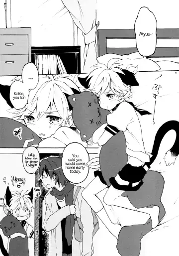 [Non] Nuko Len-kyun to Nuko Nuko suru Hon. | Kitty Kitty Bang Bang with Catboy Len Fhentai - Page 2