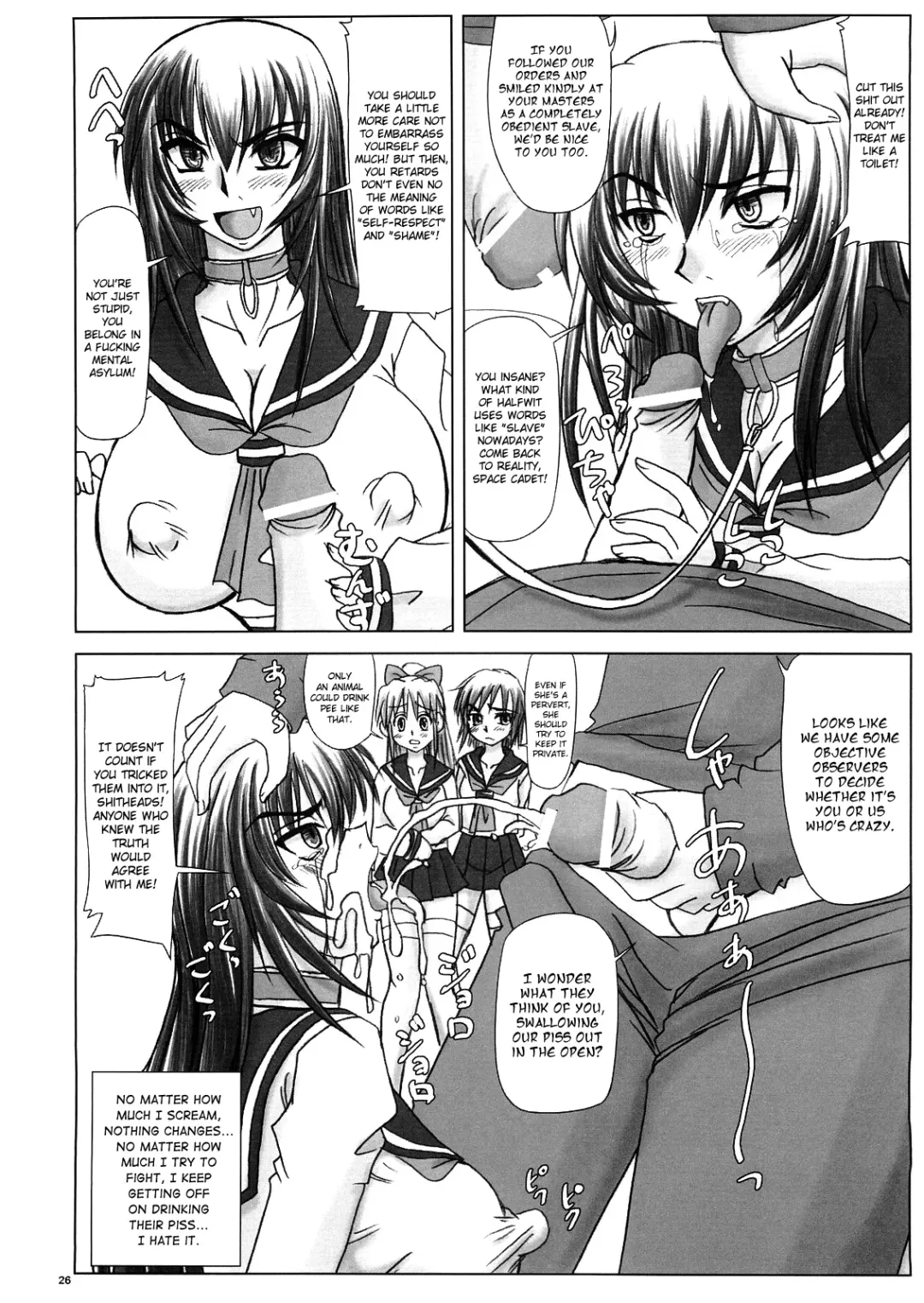 [Nozarashi Satoru] Reijoku! Kyouhime-sama Jigoku Hen | Enslavement! Kyouhime's Fall to Hell Fhentai - Page 26