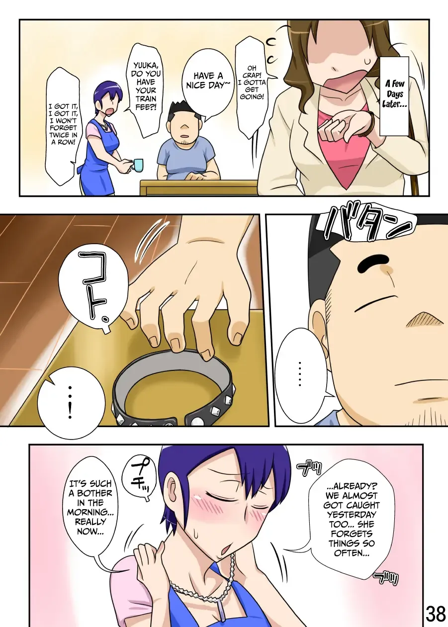 Yome ga Hataraiteru Aida, Okaasan ga Suru Kubiwa. | While My Wife's Working, I'll Collar Her Mother Fhentai - Page 37