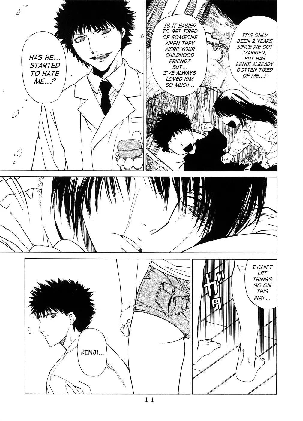 [Ootsuka Kotora] Kousa Suru Osu to Mesu -Ochiteiku Haruka- | Crossing Man and Woman Fhentai - Page 10