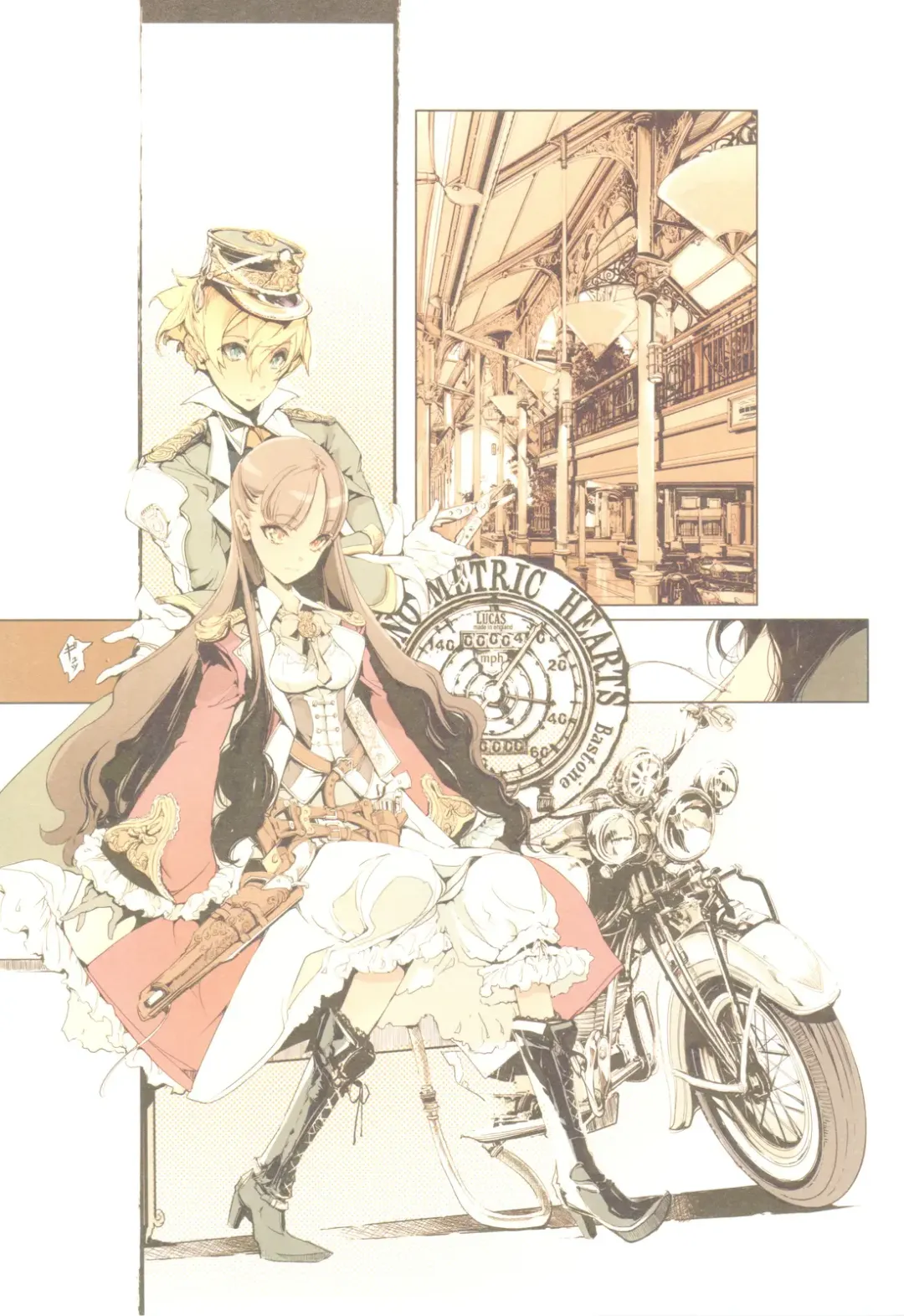 [Endou Okito] TETSUBA-TEKKI CHRONOMETRIC HEARTS#3 ROYAL HIGHLANDERS + Paper Fhentai - Page 7