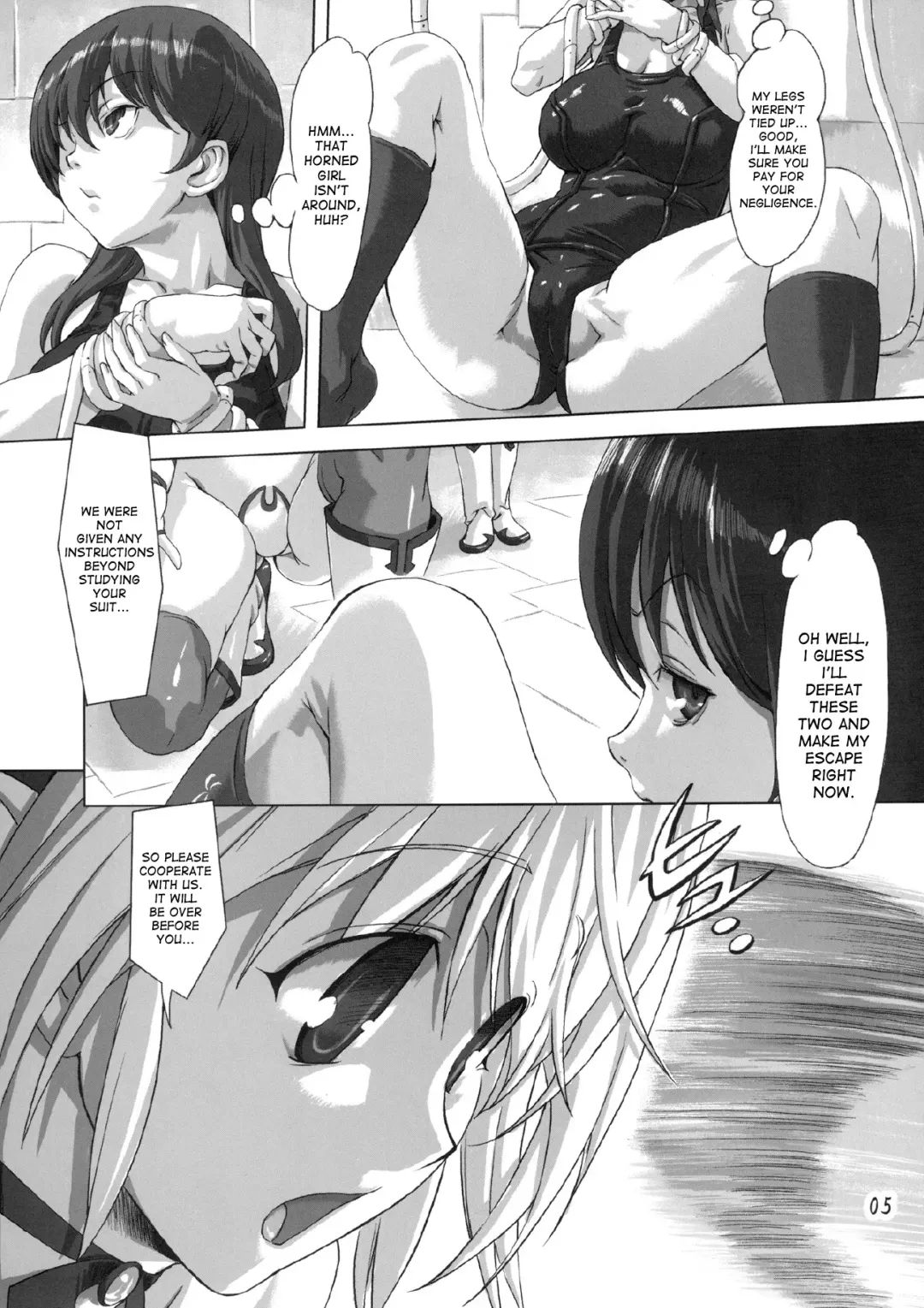 [Ore P 1-gou] Sukumizu Sentai Bikininger Gaiden Sono 1 Fhentai - Page 4