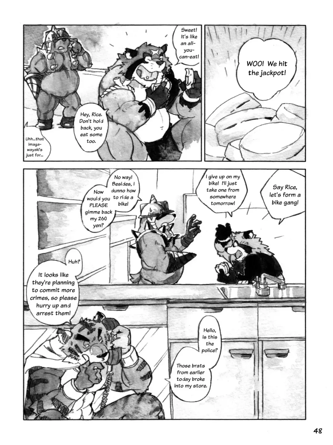 Choujuu Gattai Build Tigers | Build Tiger Anthology Fhentai - Page 49