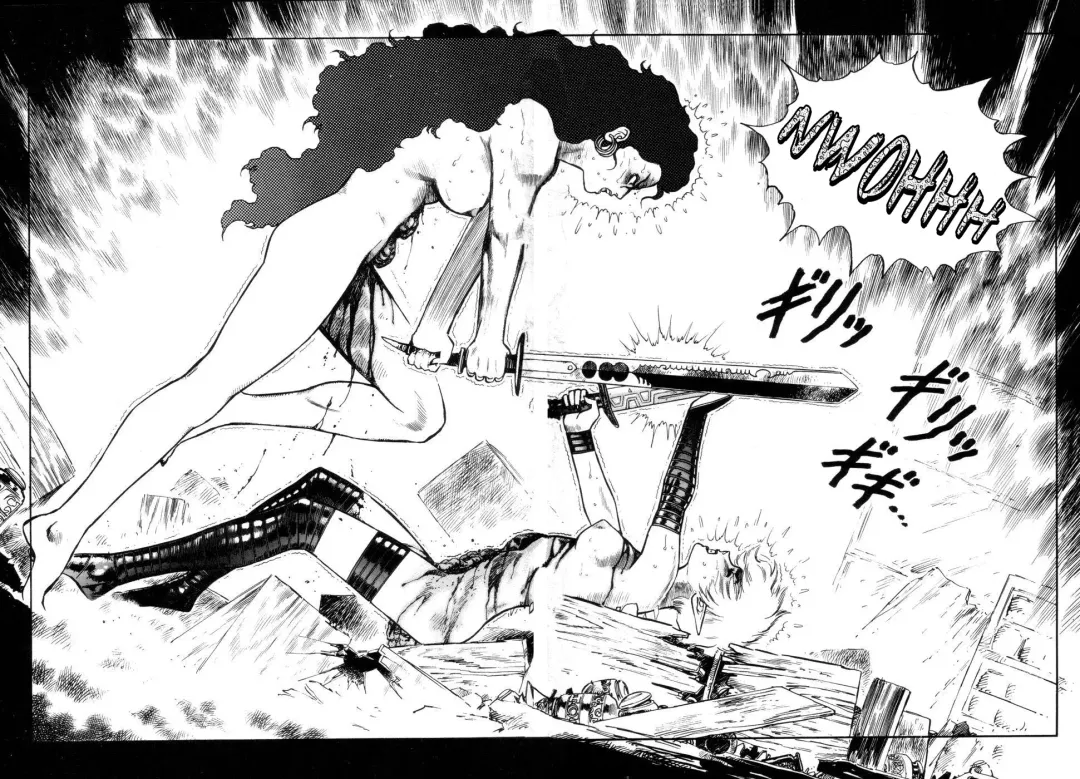 [Yamamoto Atsuji] Tsurugi no Kuni no Arnis Fhentai - Page 153