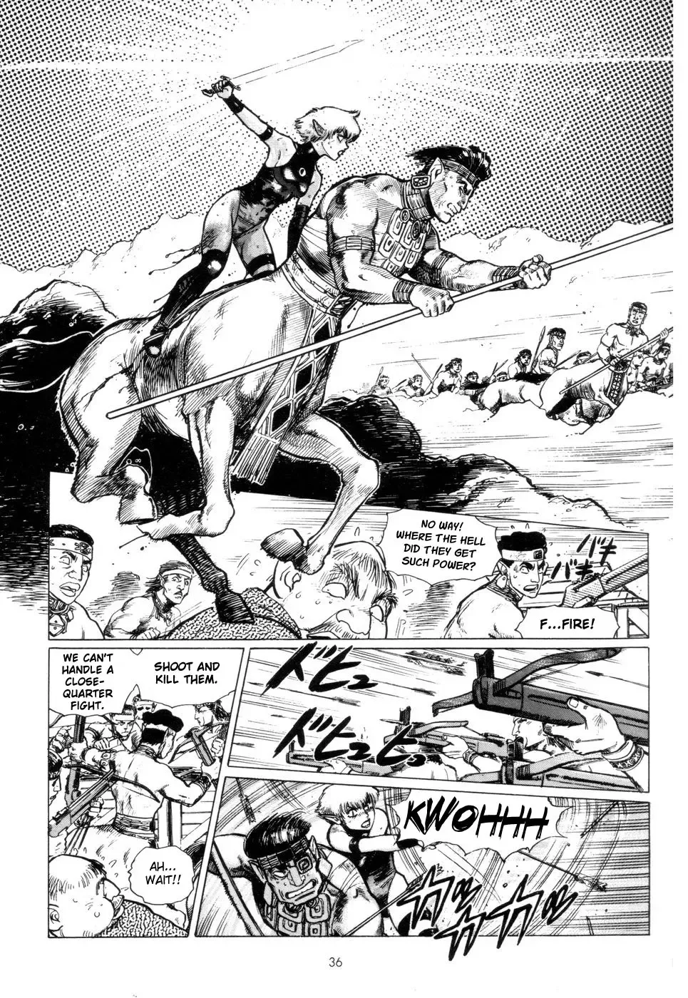 [Yamamoto Atsuji] Tsurugi no Kuni no Arnis Fhentai - Page 39