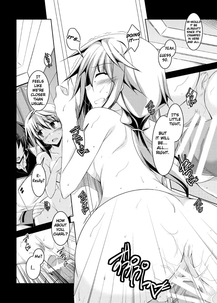 [Ibuki Pon] "Choudokyuu no Touhenboku" na Ichika ga Charl to Shichakushitsu de ○○ suru Kobanashi | Story About What Ichika,One of the Most Dense Oaf Ever,and Charl did in the Fitting Room Fhentai - Page 4