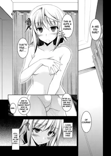 Read [Ibuki Pon] "Choudokyuu no Touhenboku" na Ichika ga Charl to Shichakushitsu de ○○ suru Kobanashi | Story About What Ichika,One of the Most Dense Oaf Ever,and Charl did in the Fitting Room - Fhentai