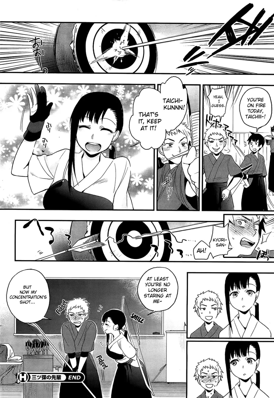 [Igumox] Mitsugake no Senpai | Senpai's Sweet Archery Glove Fhentai - Page 24