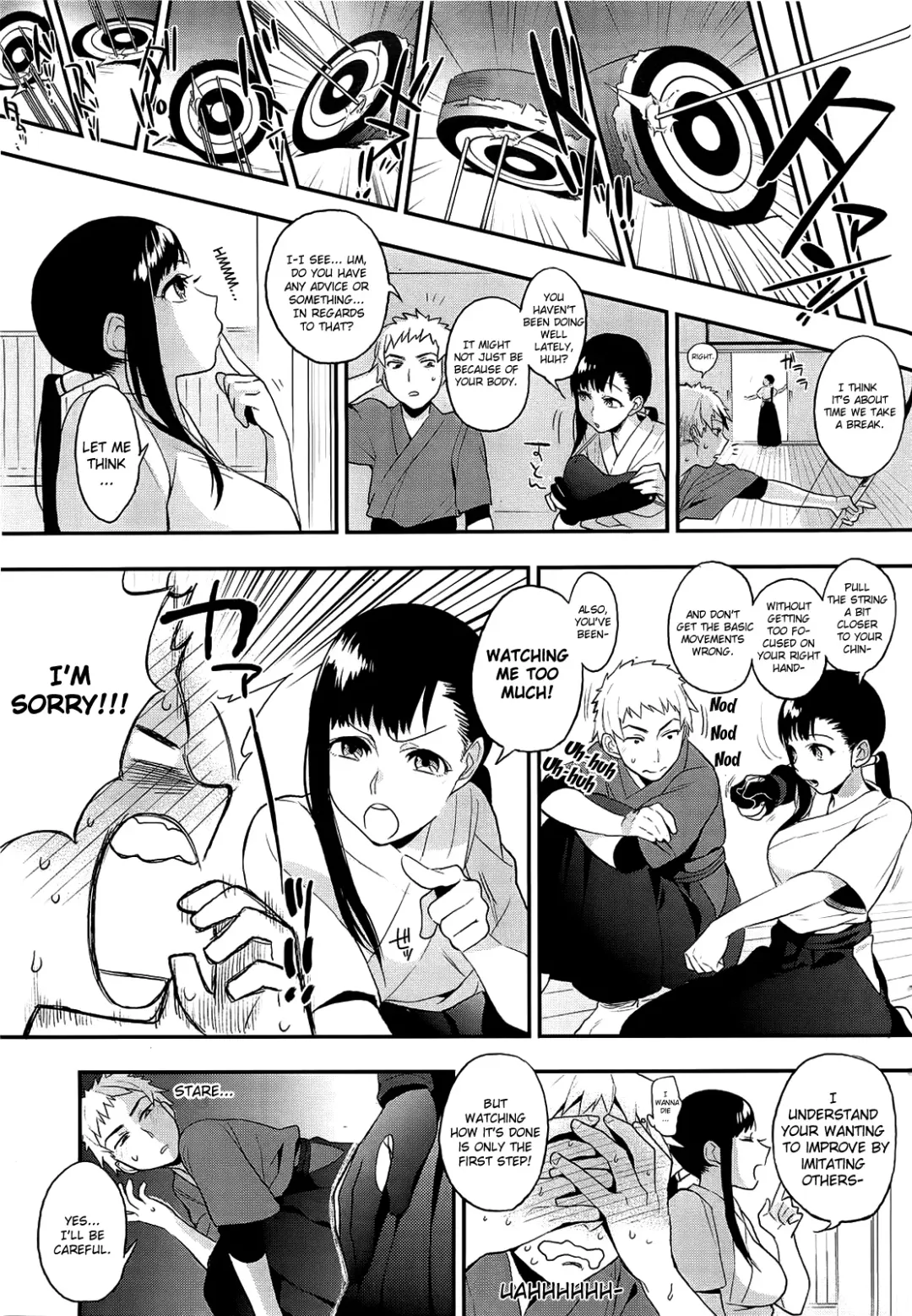 [Igumox] Mitsugake no Senpai | Senpai's Sweet Archery Glove Fhentai - Page 5