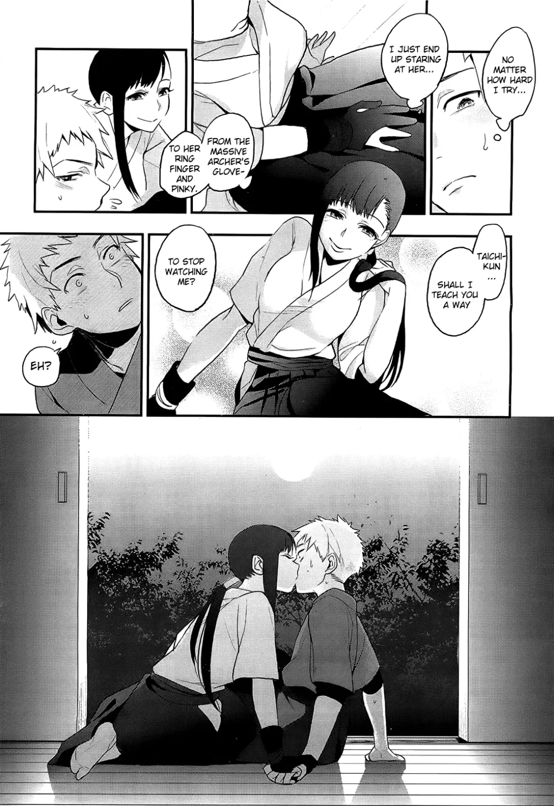 [Igumox] Mitsugake no Senpai | Senpai's Sweet Archery Glove Fhentai - Page 6