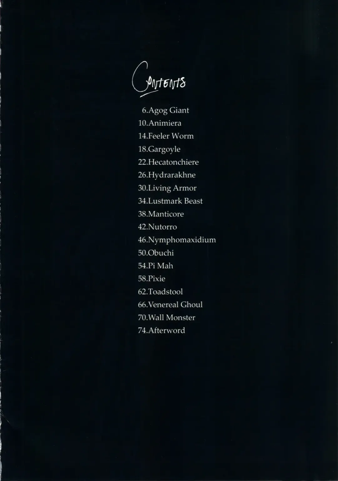 Bestiary II -Monster Daihyakka- Fhentai - Page 5