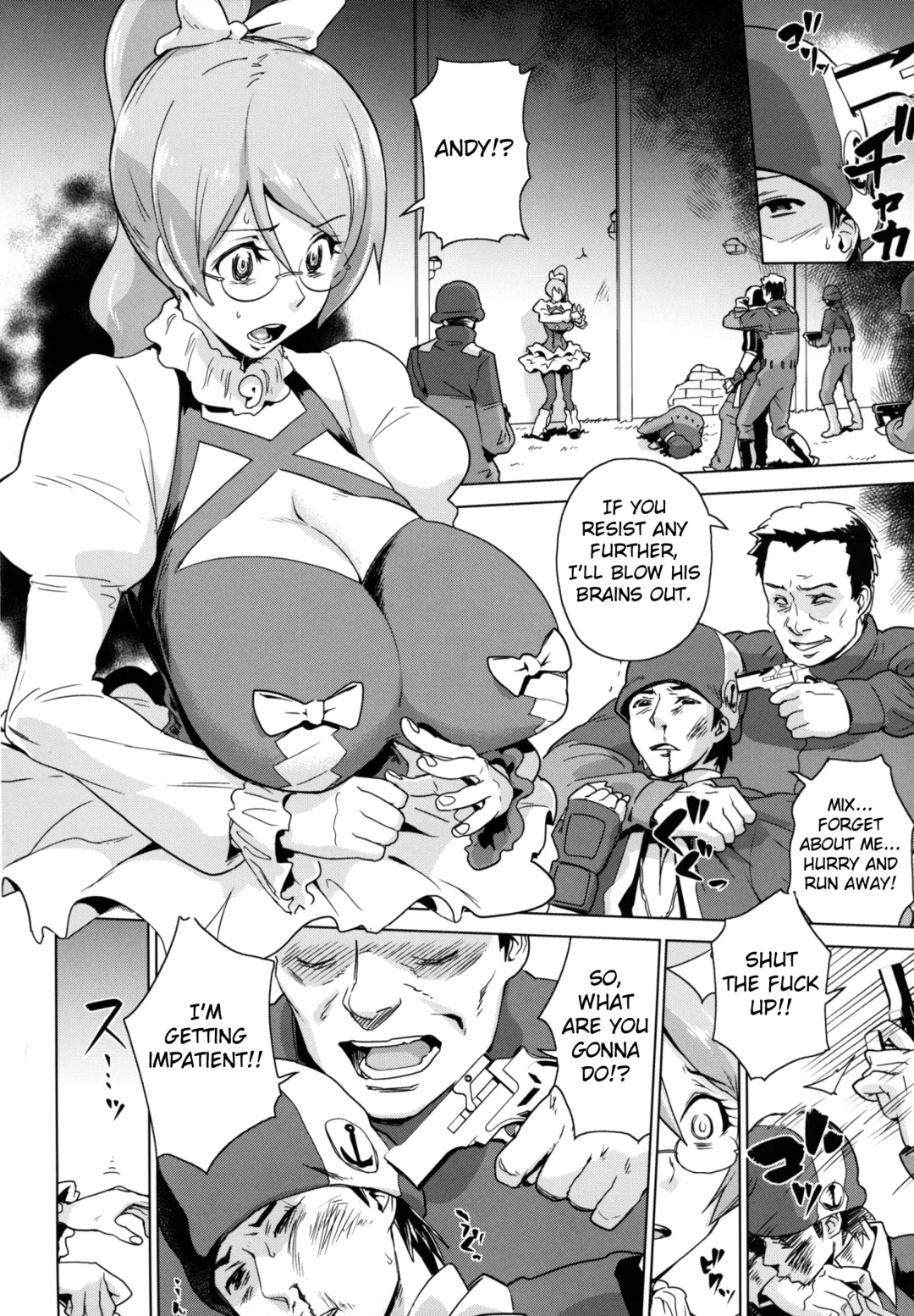 [Enoughmin] Toraware no Eve ~ Ryoujoku Big Bang ~ | Eve of Capture ~ Big-Bang Rape ~ Fhentai - Page 3