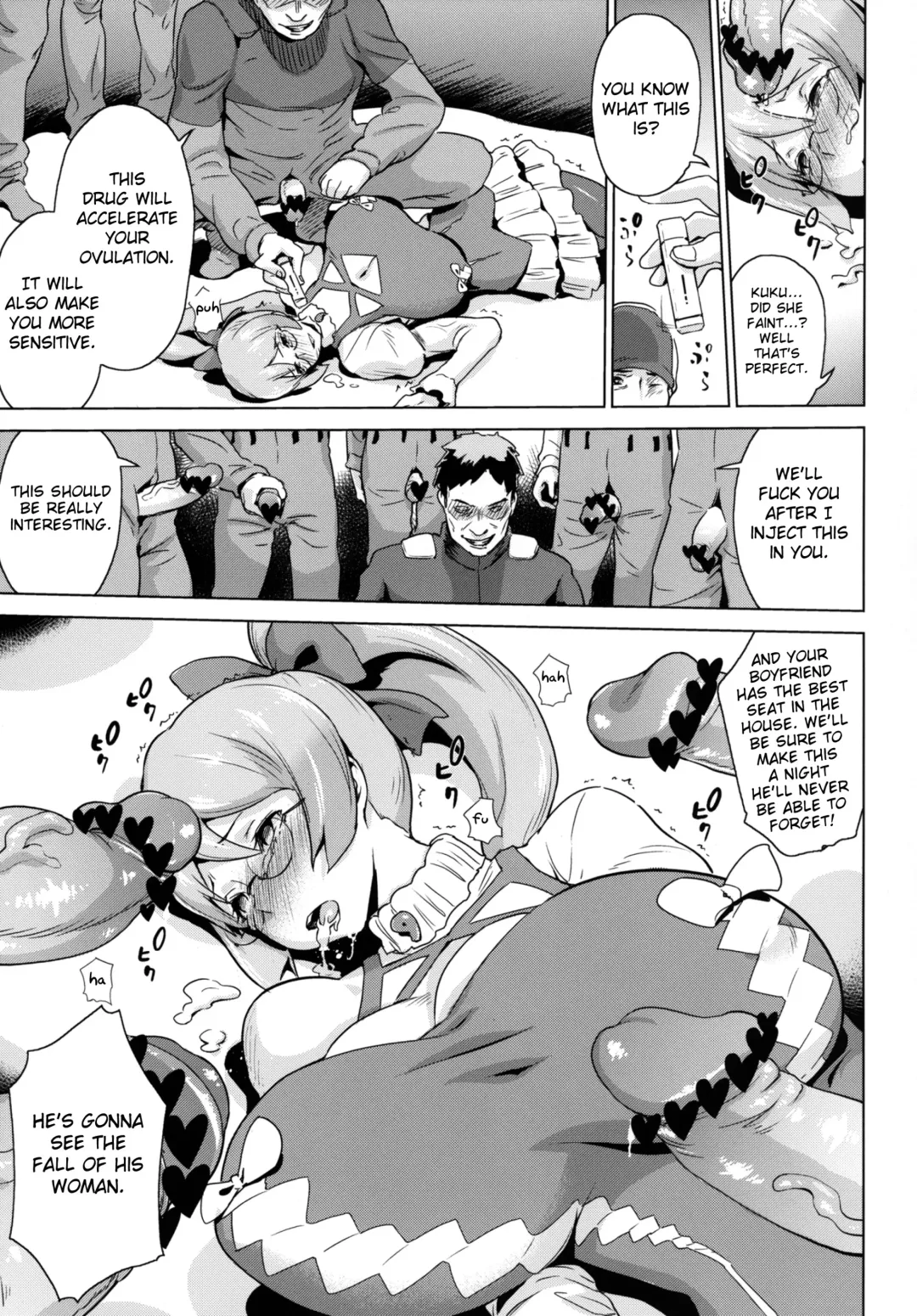 [Enoughmin] Toraware no Eve ~ Ryoujoku Big Bang ~ | Eve of Capture ~ Big-Bang Rape ~ Fhentai - Page 8