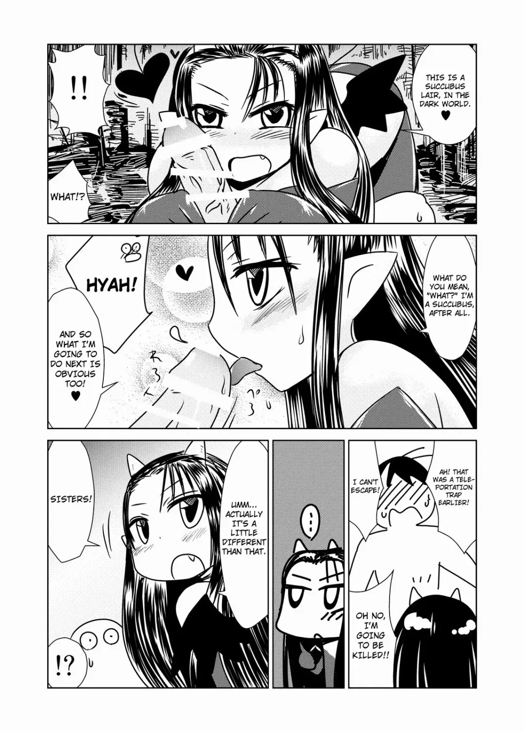 [Hroz] Succubus no San Shimai | Three Succubus Sisters Fhentai - Page 4