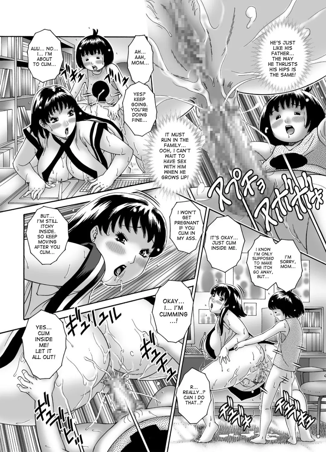 [Matsurino Naginata] Nakadashi De Iinoyo ~Haha No Jukuniku~ | Three Mommy Alliance Ch. 1-4 Fhentai - Page 58