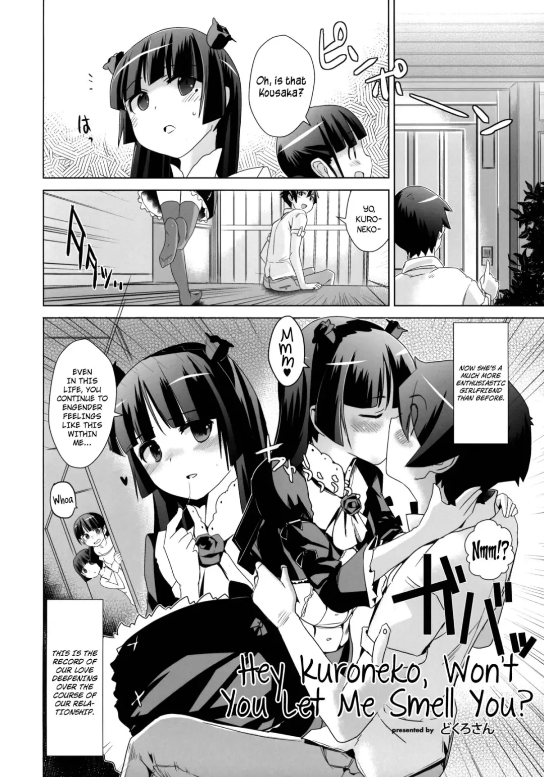 [Dokurosan] Kuroneko yo Ore ni Nioi wo Kagasetekurenaika? | Hey Kuroneko, Won't You Let Me Smell You? + Paper Fhentai - Page 4