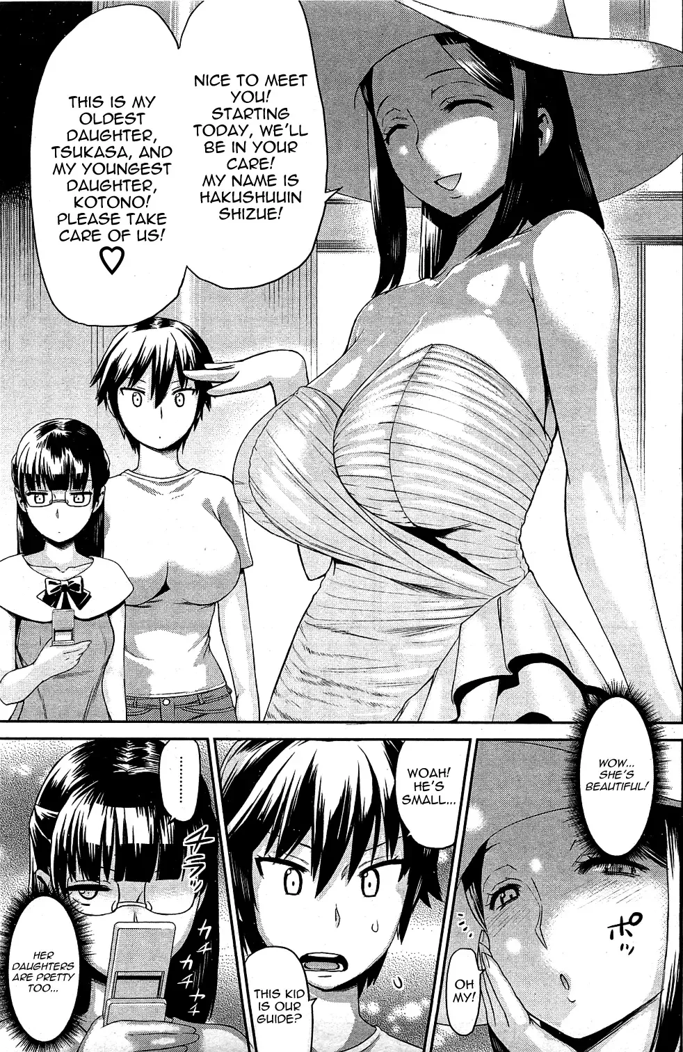 [Wamusato Haru] Tropical Oyako Mix | Tropical Mother & Daughters Mix Ch. 1-6 Fhentai - Page 5
