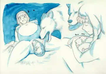 [Mizuiro Megane] Ookami no Kazoku Fhentai - Page 9