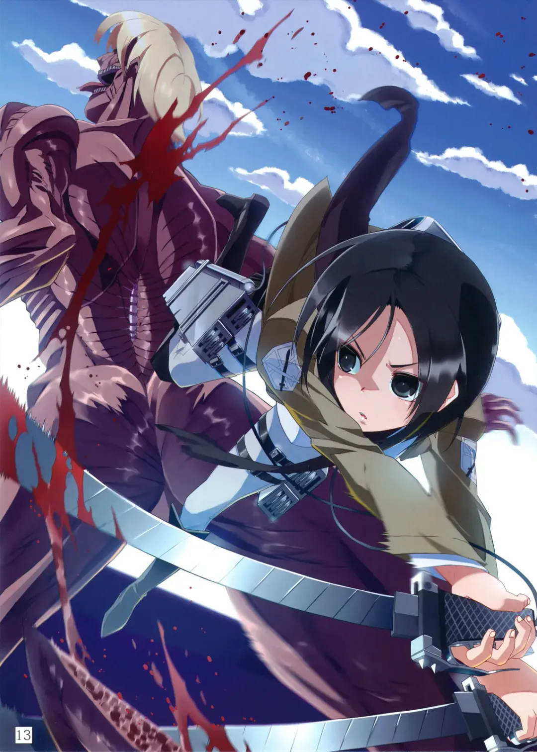 [J.c.pandam - Namaniku Atk - Ookuma Nekosuke] SHINNGEKI vol. 2 Fhentai - Page 13