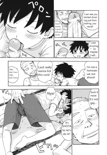 [Karma Tatsurou] Jiichan to Kukitarou | Grandpa's Taro-Stem Fhentai - Page 5