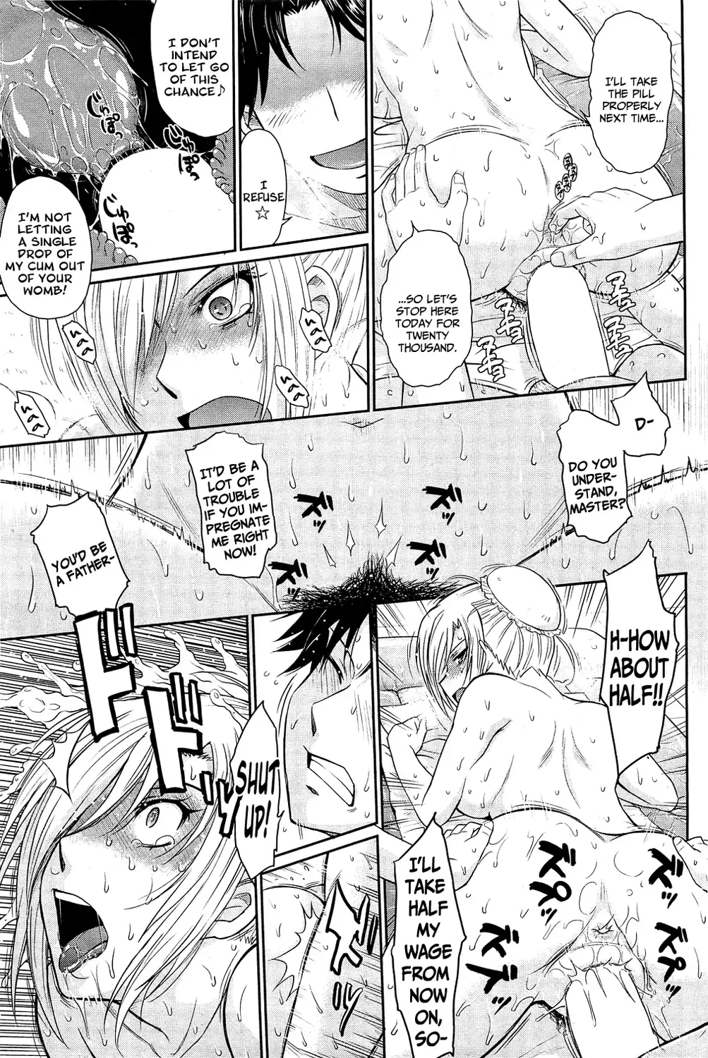 [Tsukino Jyogi] Zannen Ouji to Dokuzetsu Maid | Pathetic Prince & Spiteful Maid Ch. 1-2 Fhentai - Page 43