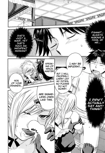 [Tsukino Jyogi] Zannen Ouji to Dokuzetsu Maid | Pathetic Prince & Spiteful Maid Ch. 1-2 Fhentai - Page 4