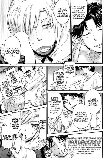 [Tsukino Jyogi] Zannen Ouji to Dokuzetsu Maid | Pathetic Prince & Spiteful Maid Ch. 1-2 Fhentai - Page 7