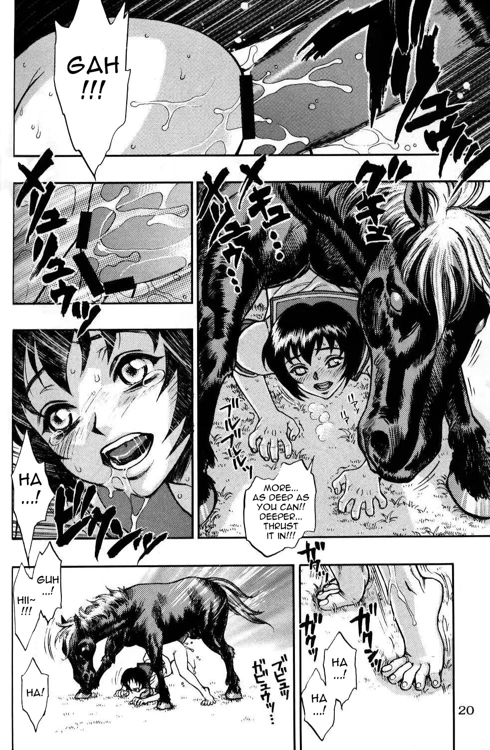 [Minazuki Juuzou] Uma to Sailor Fuku | Horse and Sailor Uniform Fhentai - Page 6