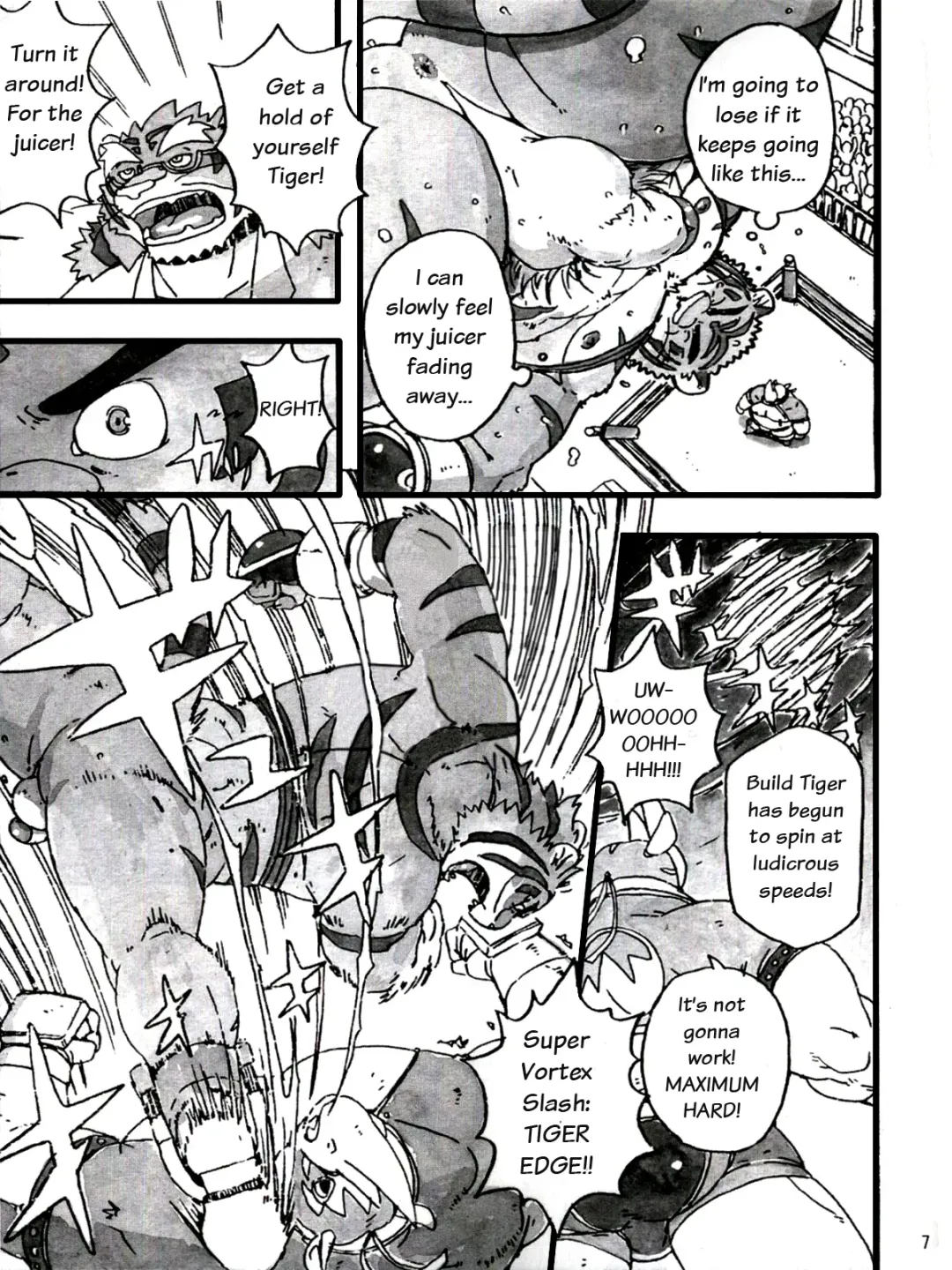 [Gamma] Choujuu Gasshin Build Tiger 7 | Super Beast Fusion Build Tiger 7 Fhentai - Page 9