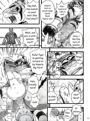 [Gamma] Choujuu Gasshin Build Tiger 7 | Super Beast Fusion Build Tiger 7 Fhentai - Page 11